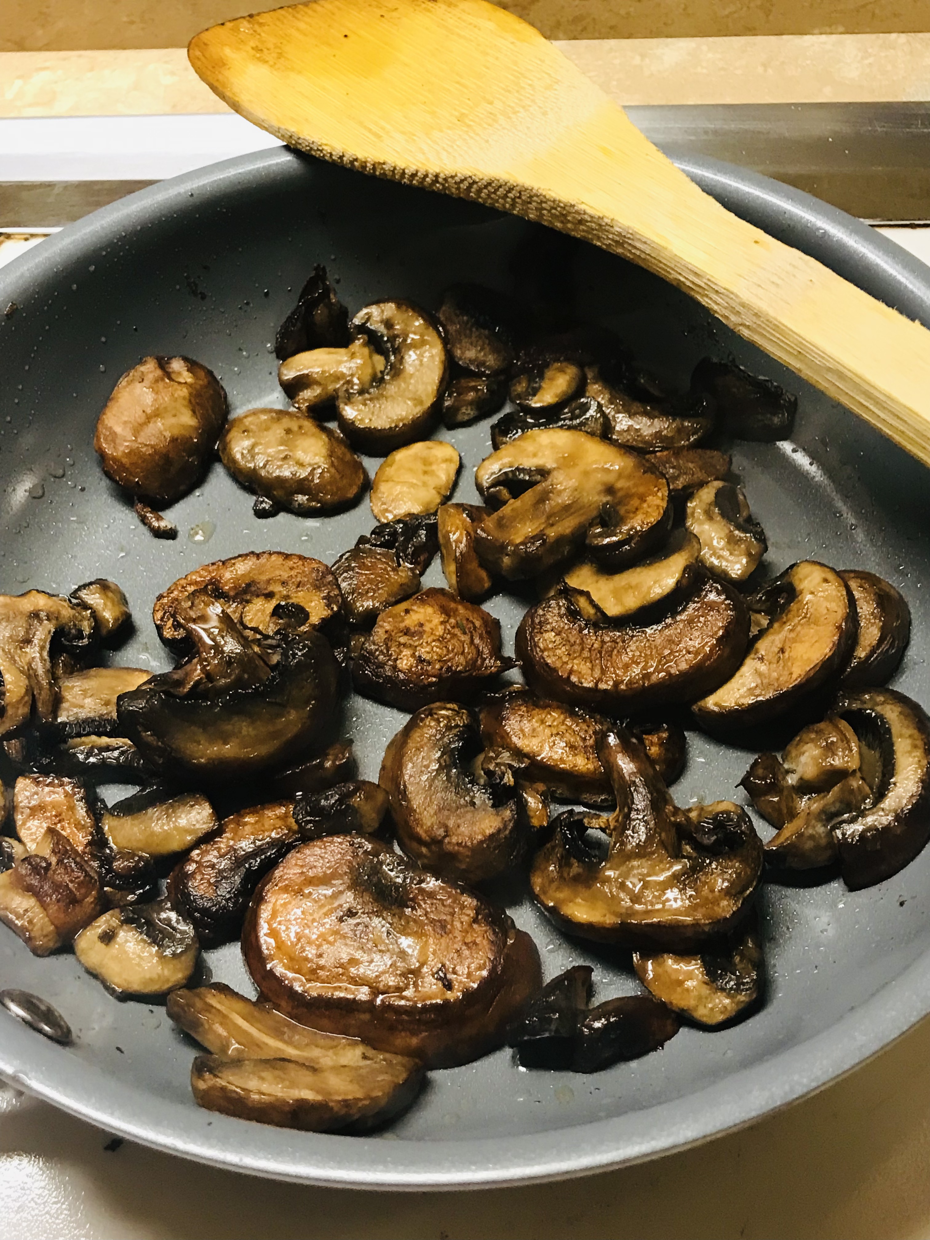 Browned Mushrooms