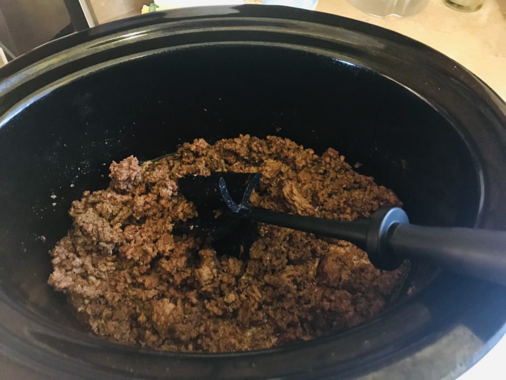 Taco Meat to be chopped