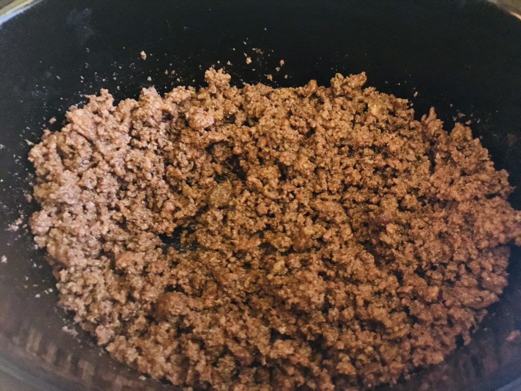 Chopped Taco Meat