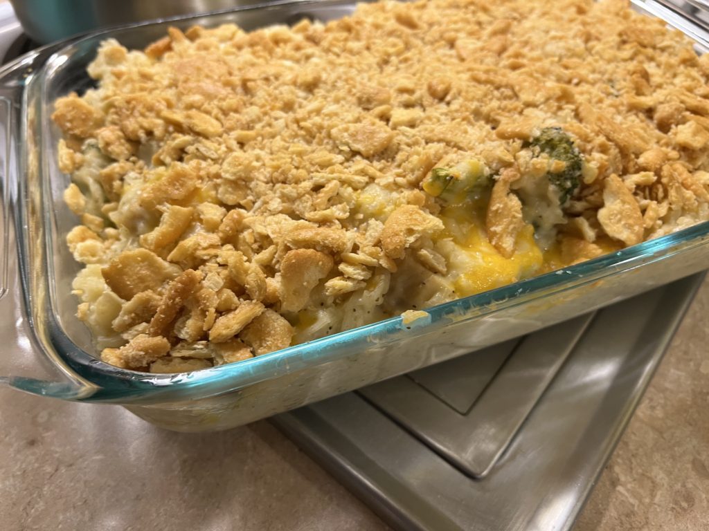 Chicken Rice & Broccoli Casserole